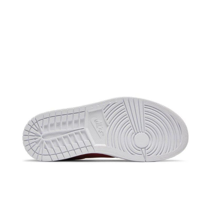 Air Jordan 1 Low Ns Rød Hvid Sko Dame