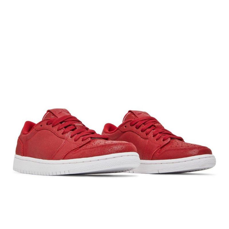 Air Jordan 1 Low Ns Rød Hvid Sko Dame