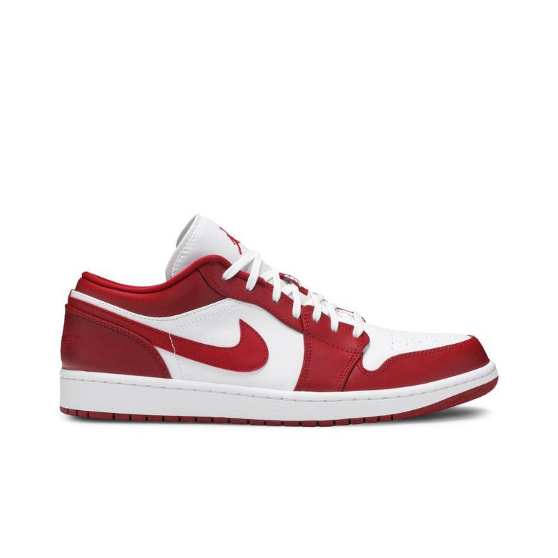Air Jordan 1 Low Rød Hvid Sko Herre