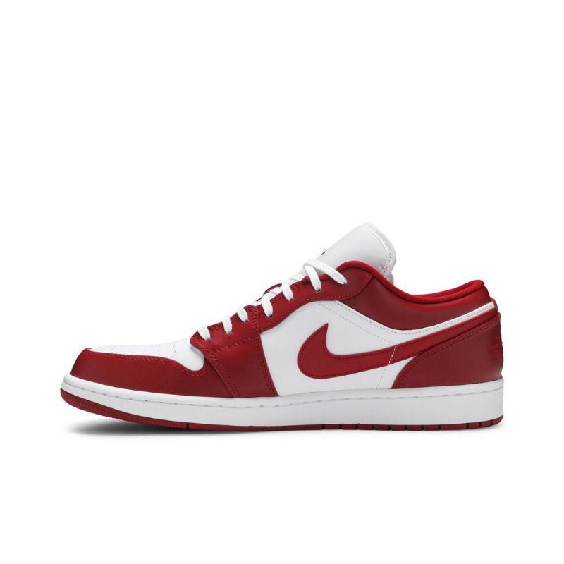 Air Jordan 1 Low Rød Hvid Sko Herre