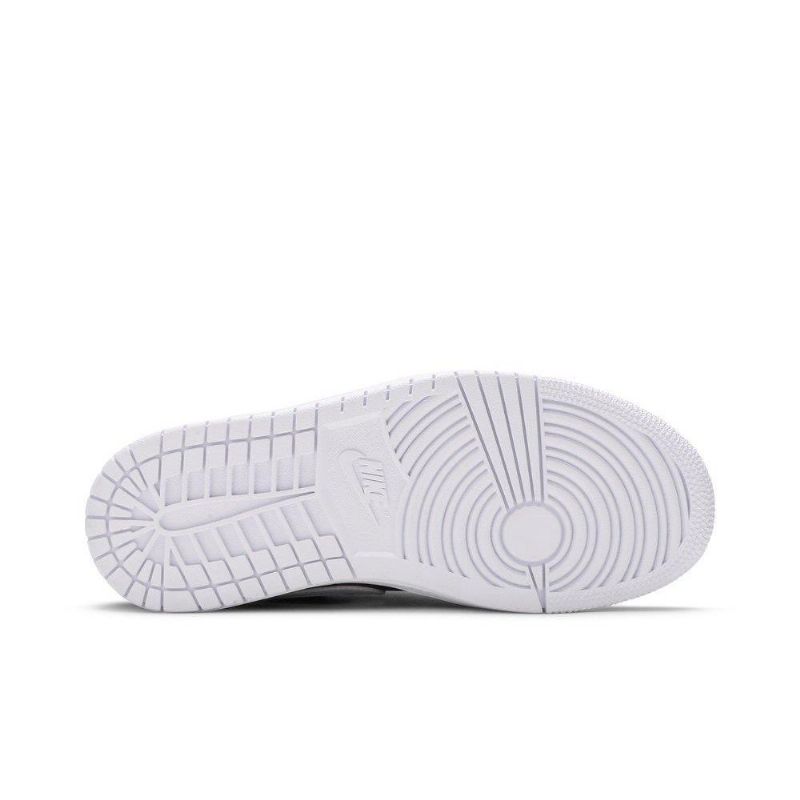 Air Jordan 1 Low Rød Hvid Sort Sko Dame