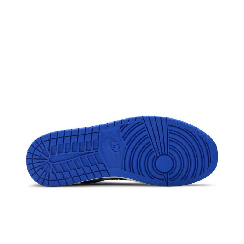 Air Jordan 1 Low Se Blå Sort Hvid Sko Herre