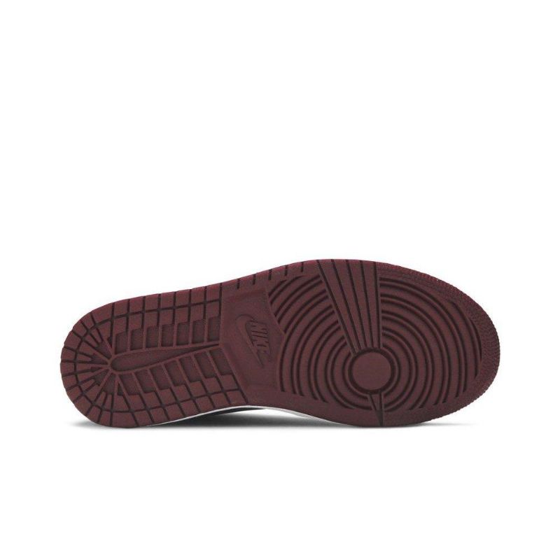 Air Jordan 1 Low Se Bordeaux Sort Hvid Sko Dame