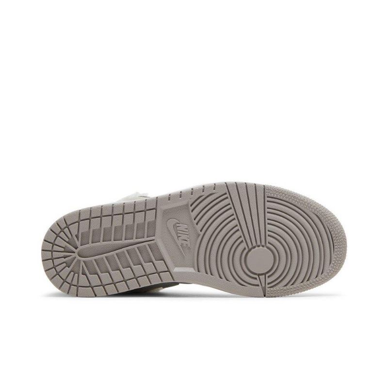 Air Jordan 1 Low Se Grå Hvid Sko Dame