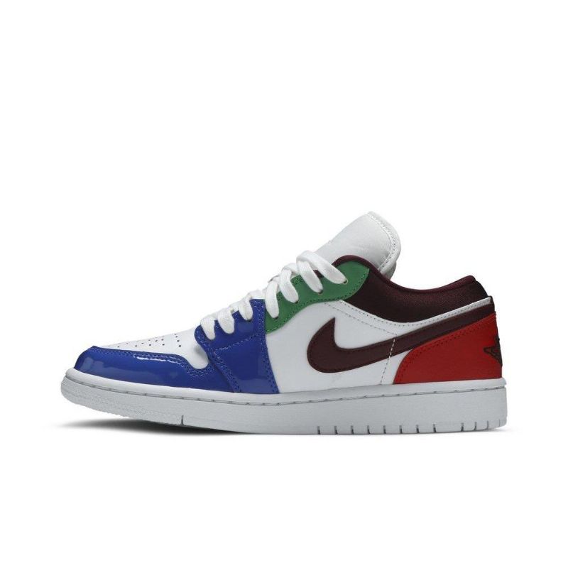 Air Jordan 1 Low Se Hvid Flerfarvede Sko Dame