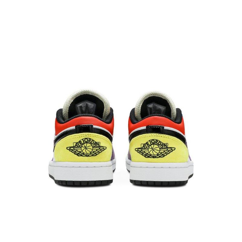 Air Jordan 1 Low Se Hvid Flerfarvede Sko Dame