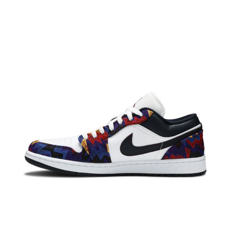 Air Jordan 1 Low Se Hvid Flerfarvede Sko Herre
