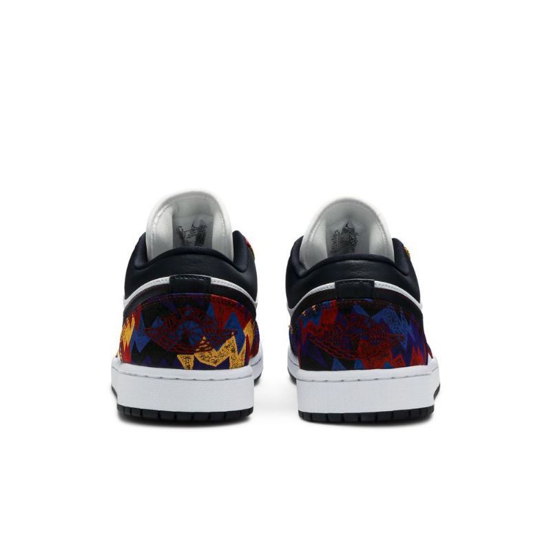 Air Jordan 1 Low Se Hvid Flerfarvede Sko Herre