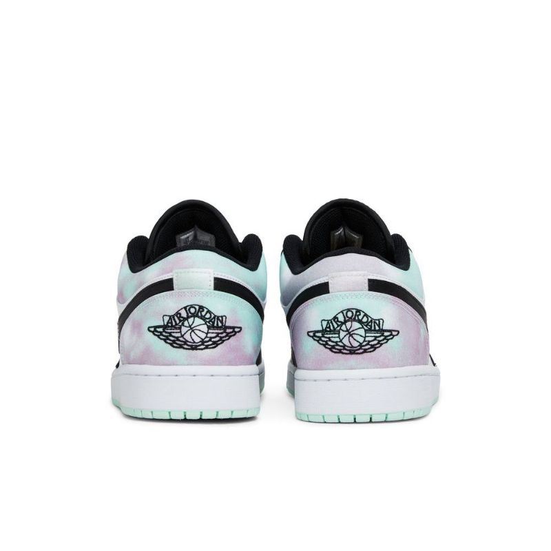 Air Jordan 1 Low Se Hvid Grøn Sort Sko Herre