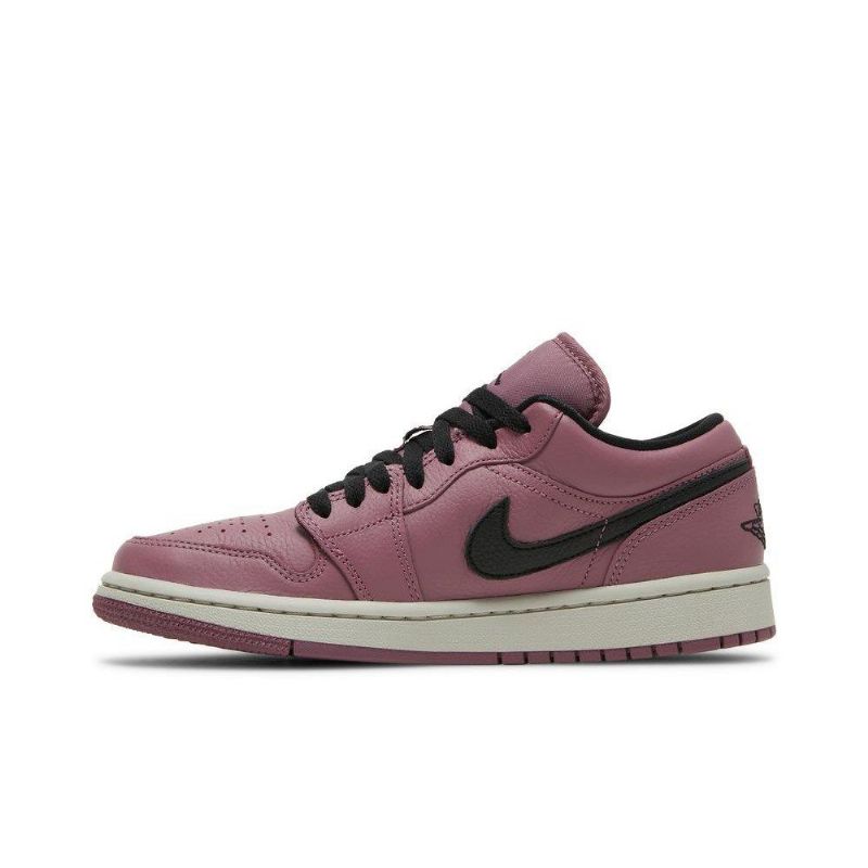 Air Jordan 1 Low Se Lilla Sort Sko Dame