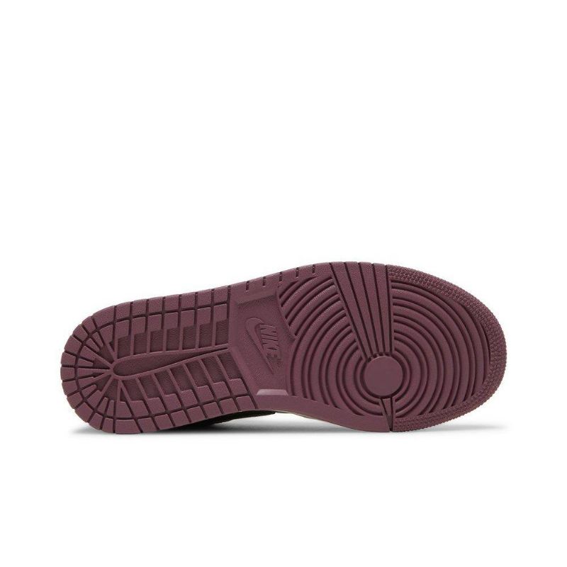 Air Jordan 1 Low Se Lilla Sort Sko Dame