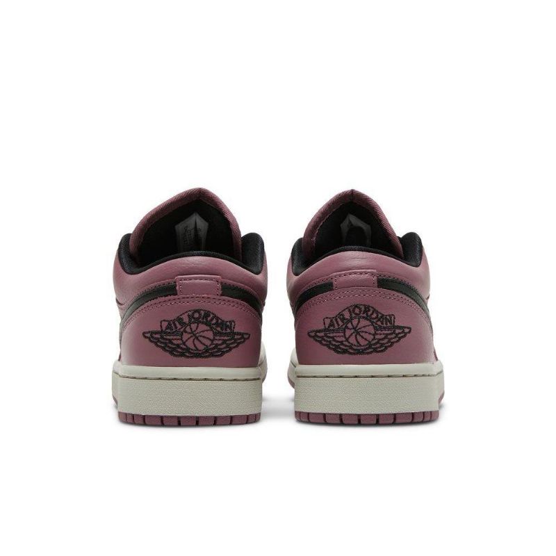 Air Jordan 1 Low Se Lilla Sort Sko Dame