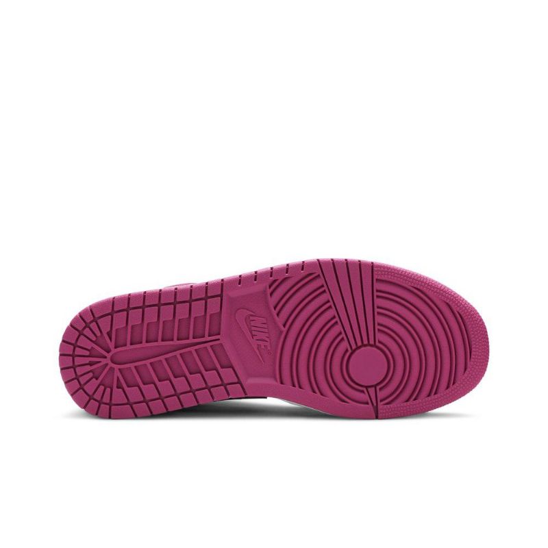 Air Jordan 1 Low Se Lyserød Hvid Sort Sko Herre