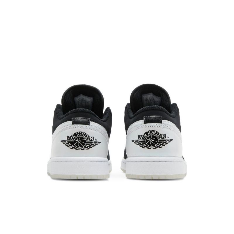 Air Jordan 1 Low Se Sort Hvid Sko Herre