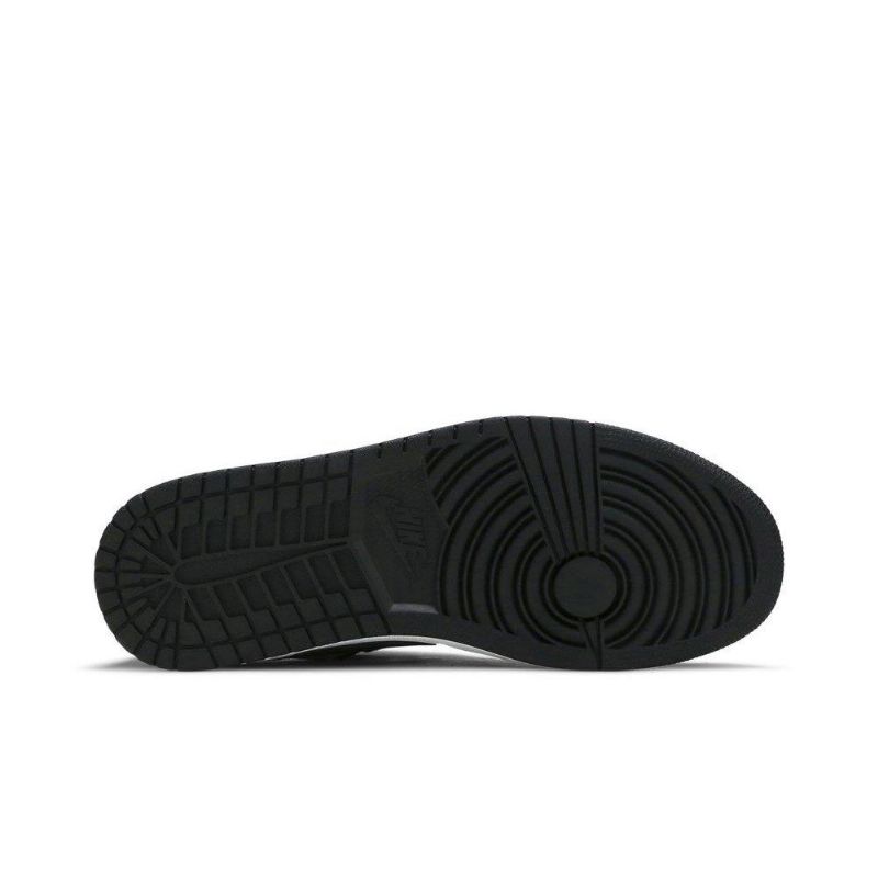 Air Jordan 1 Low Se Sort Sølv Hvid Sko Dame