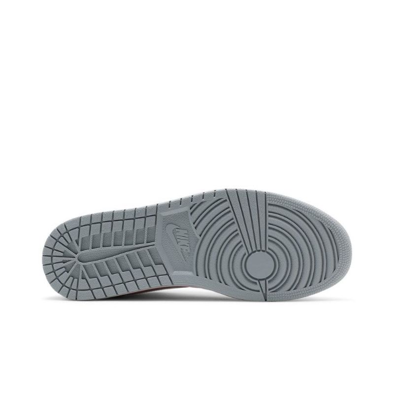 Air Jordan 1 Low Se Turkis Lyserød Lilla Beige Sko Herre