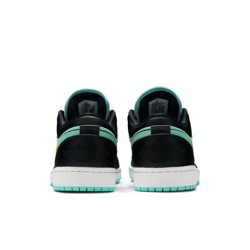 Air Jordan 1 Low Se Turkis Sort Lyserød Sko Herre