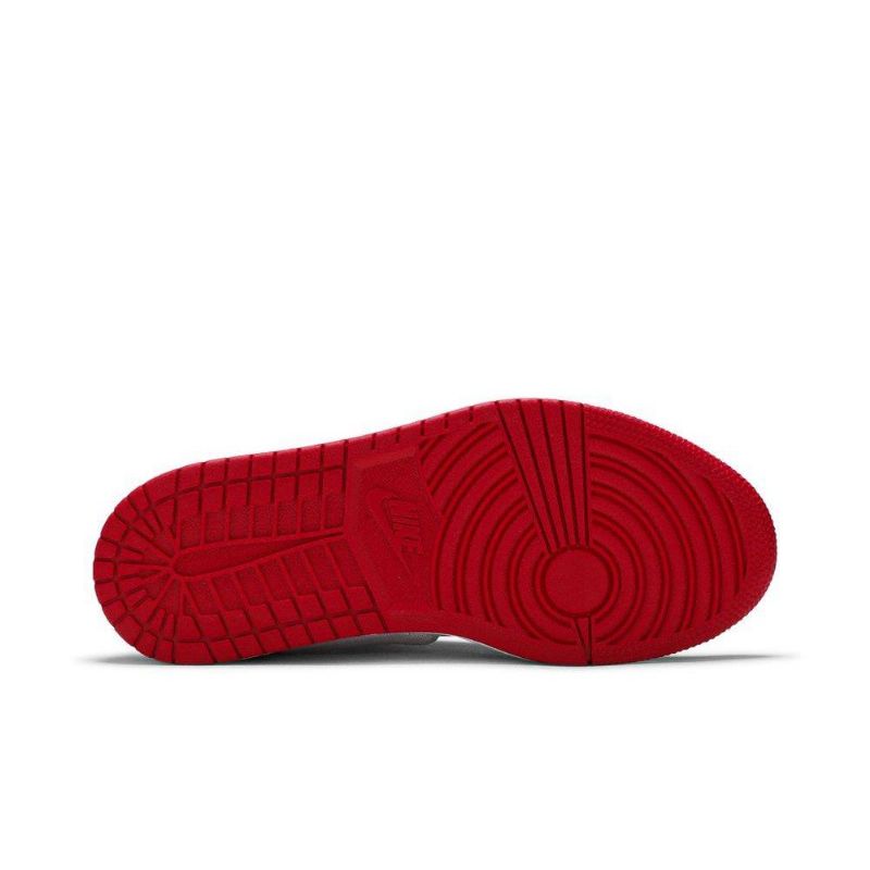 Air Jordan 1 Low Slip Sort Hvid Rød Sko Dame