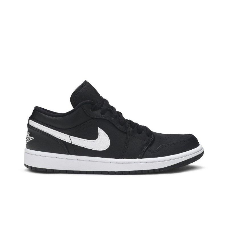 Air Jordan 1 Low Sort Hvid Sko Dame