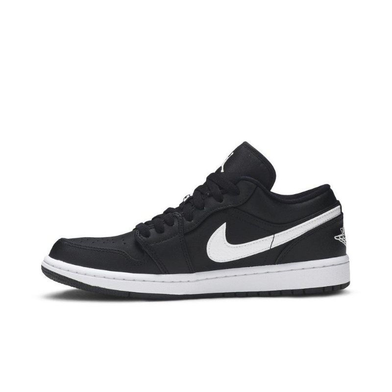 Air Jordan 1 Low Sort Hvid Sko Dame