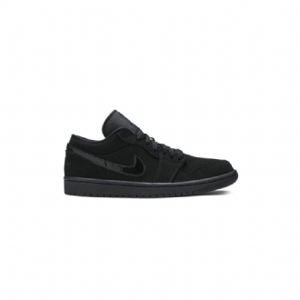 Air Jordan 1 Low Sort Sko Herre