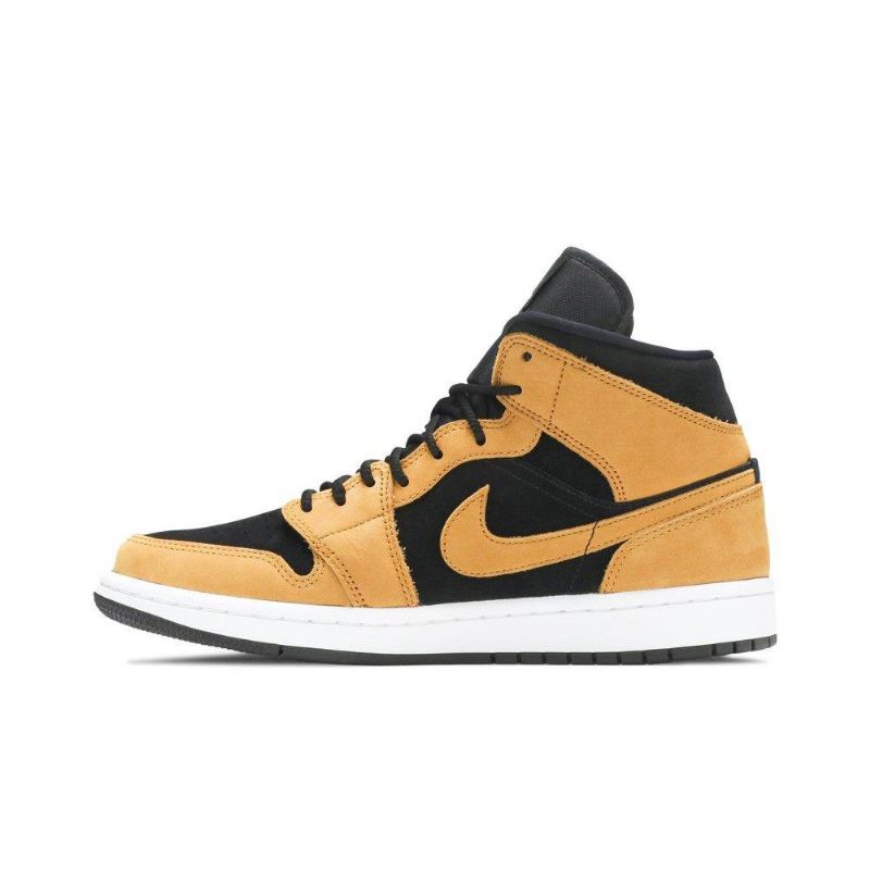 Air Jordan 1 Mid Se Brun Sort Sko Dame