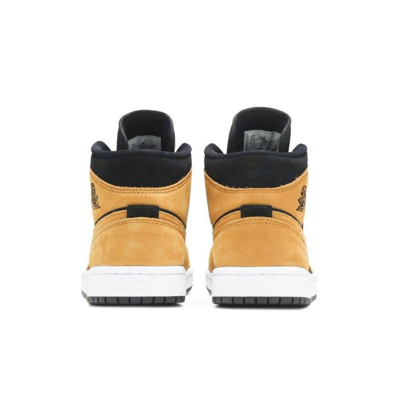 Air Jordan 1 Mid Se Brun Sort Sko Dame