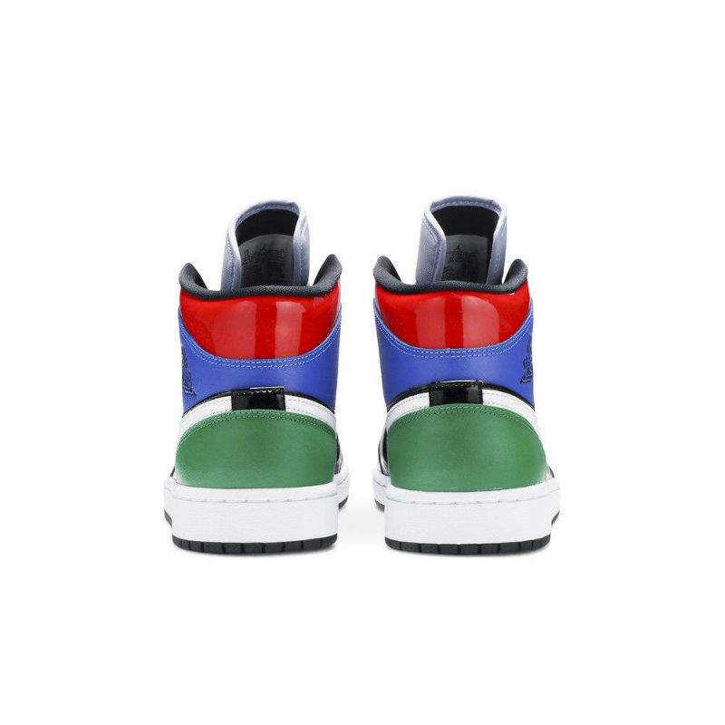 Air Jordan 1 Mid Se Flerfarvede Sko Dame
