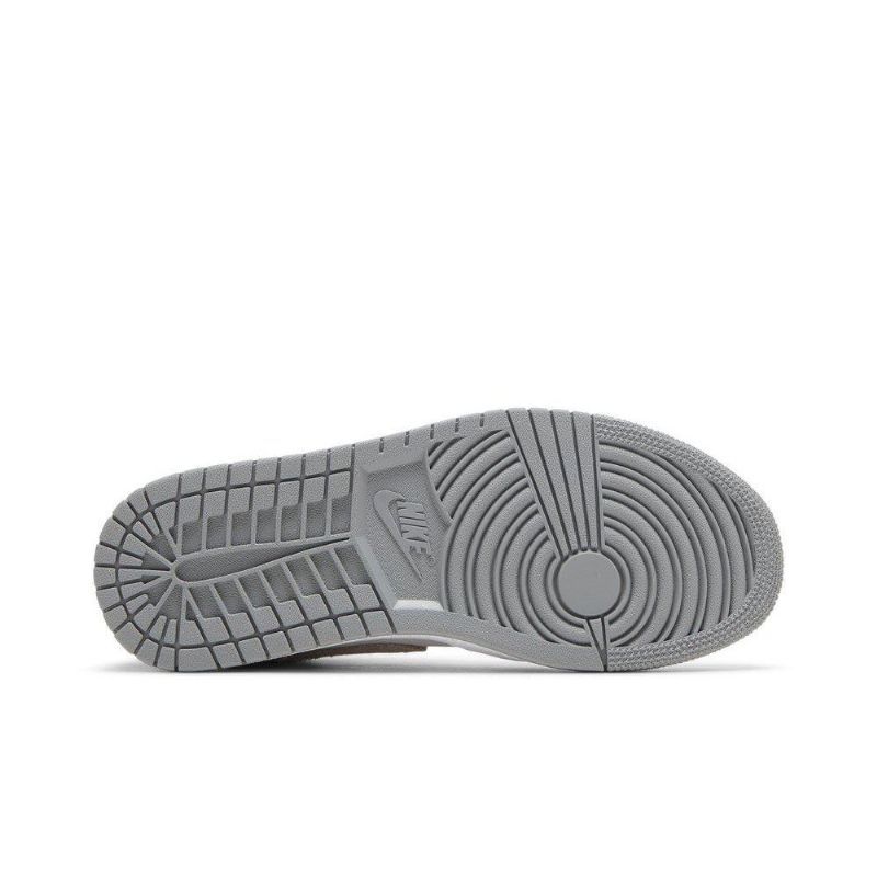Air Jordan 1 Mid Se Grå Sko Dame