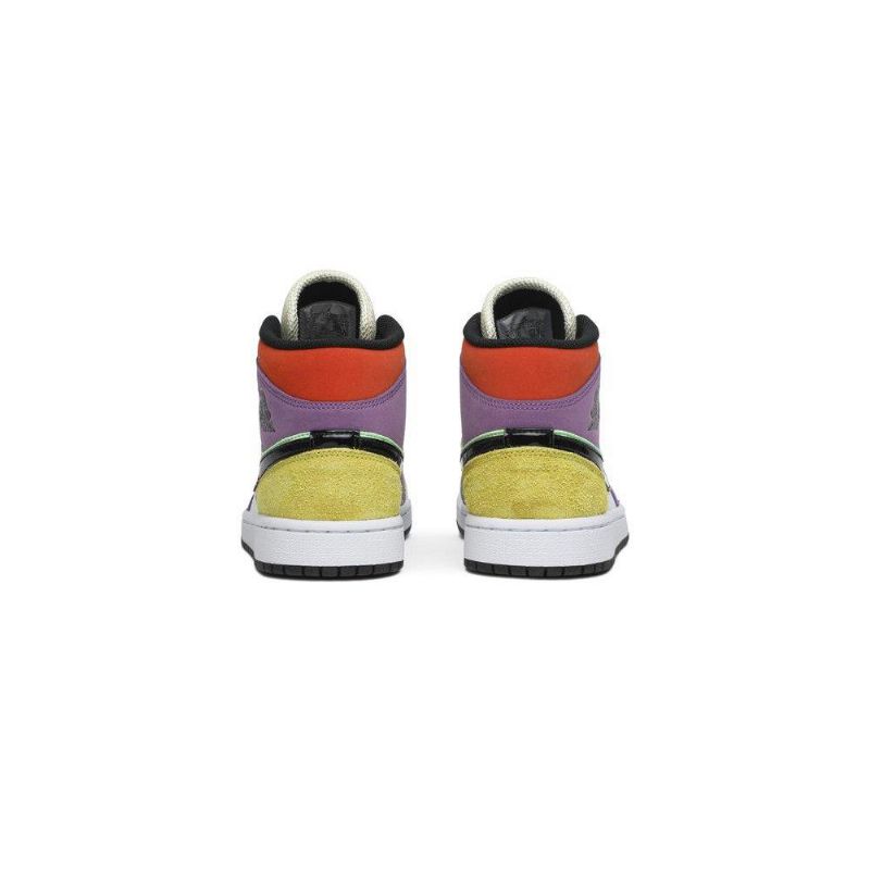 Air Jordan 1 Mid Se Hvid Flerfarvede Sko Dame