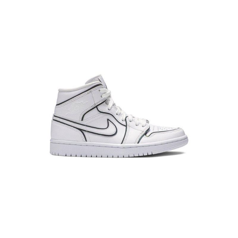 Air Jordan 1 Mid Se Hvid Sko Dame