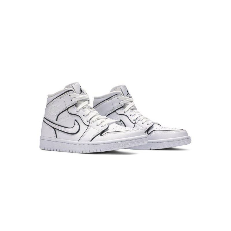 Air Jordan 1 Mid Se Hvid Sko Dame