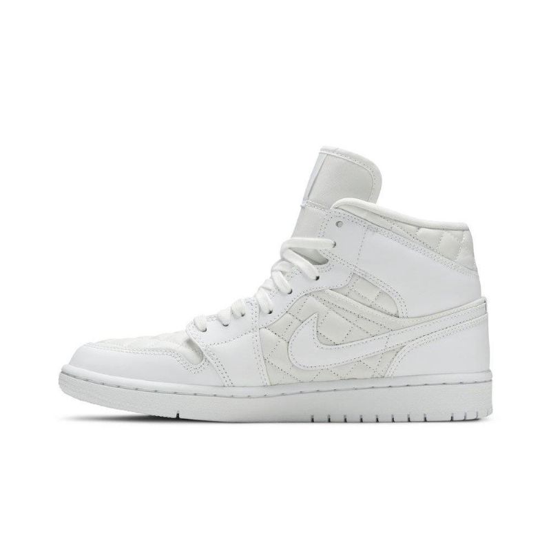 Air Jordan 1 Mid Se Hvid Sko Dame