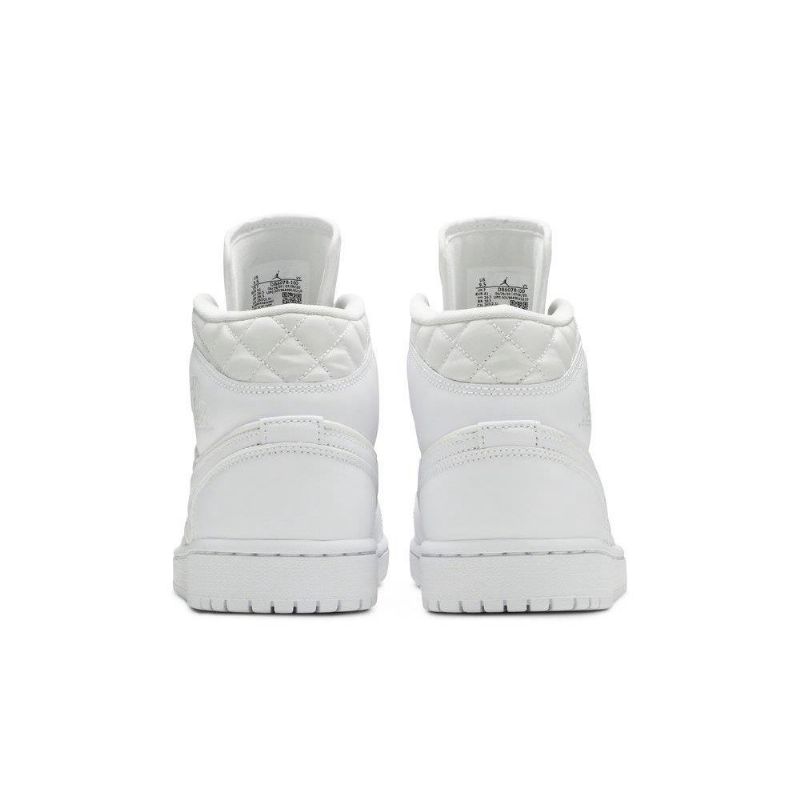 Air Jordan 1 Mid Se Hvid Sko Dame