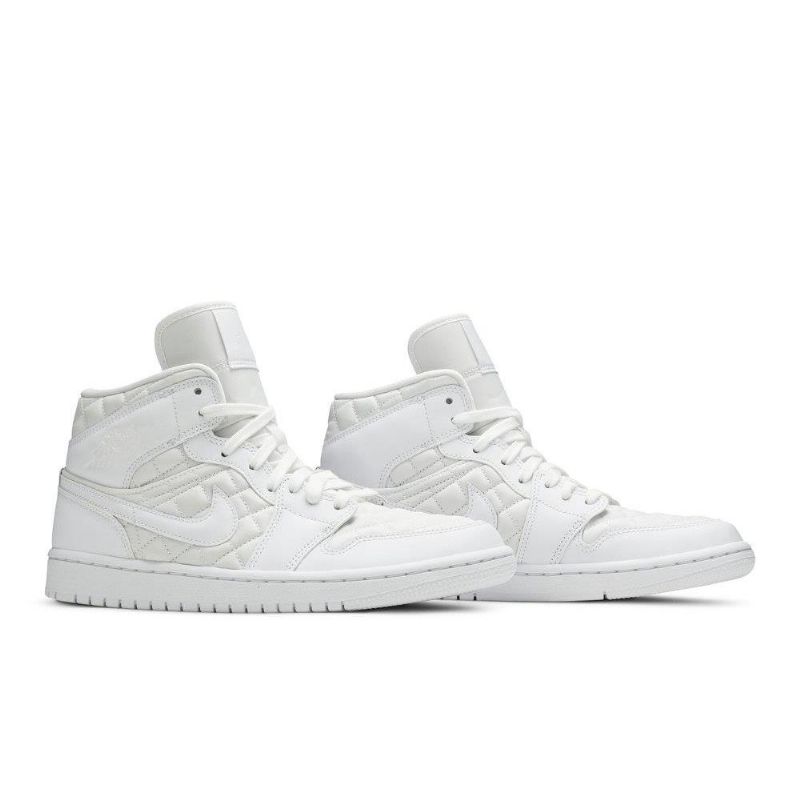Air Jordan 1 Mid Se Hvid Sko Dame