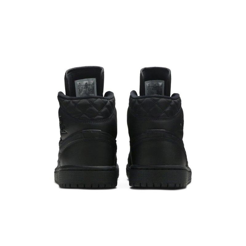 Air Jordan 1 Mid Se Sort Sko Dame