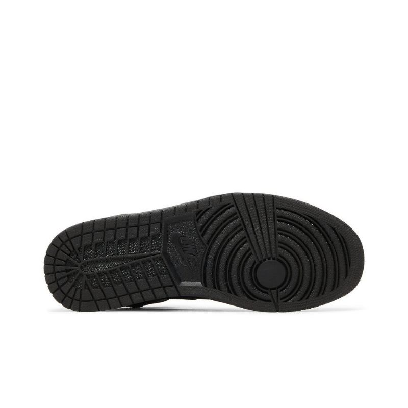 Air Jordan 1 Mid Sort Hvid Sko Herre