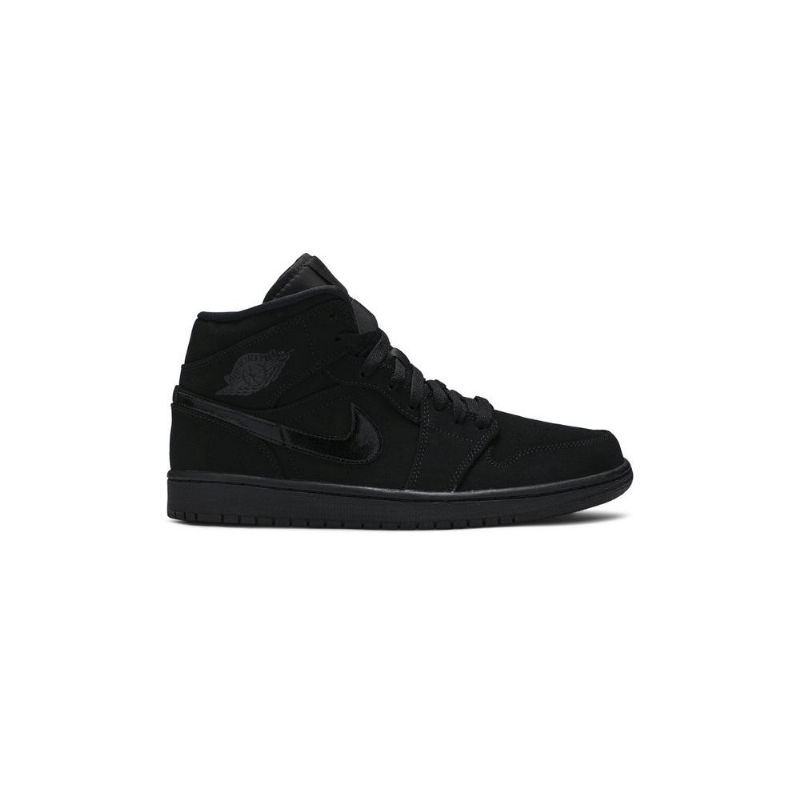 Air Jordan 1 Mid Sort Sko Herre