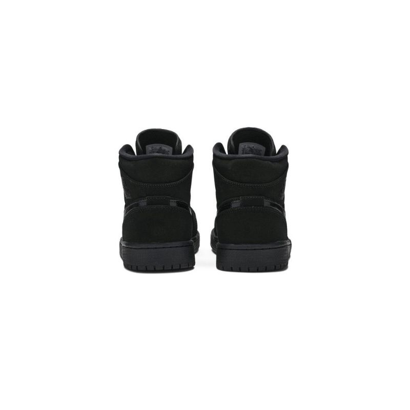 Air Jordan 1 Mid Sort Sko Herre