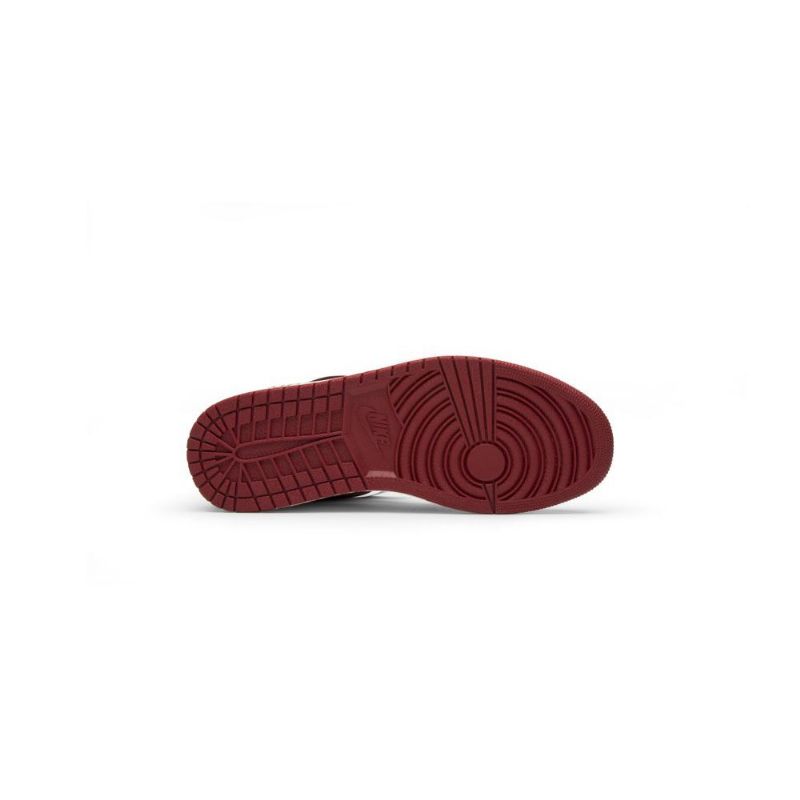 Air Jordan 1 Off-hvid Retro High Og Hvid Sort Rød Sko Herre