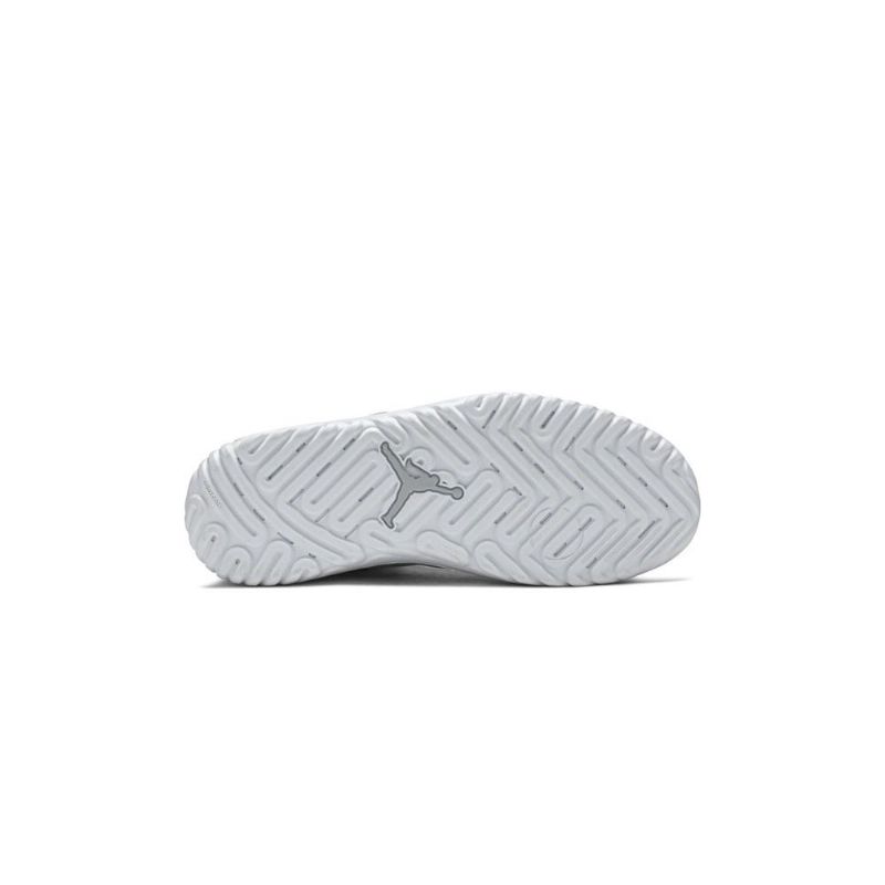 Air Jordan 1 React High Hvid Grå Sort Sko Herre