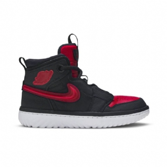 Air Jordan 1 React Sort Rød Hvid Sko Herre