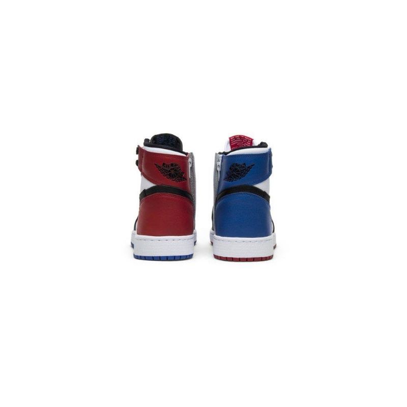 Air Jordan 1 Rebel Xx Hvid Sort Rød Blå Sko Dame