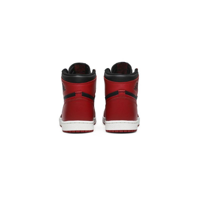 Air Jordan 1 Retro High '85 Rød Sort Hvid Sko Herre