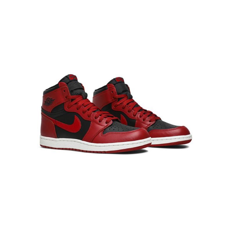 Air Jordan 1 Retro High '85 Rød Sort Hvid Sko Herre