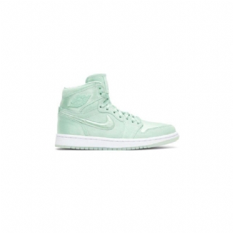Air Jordan 1 Retro High Grøn Hvid Sko Dame