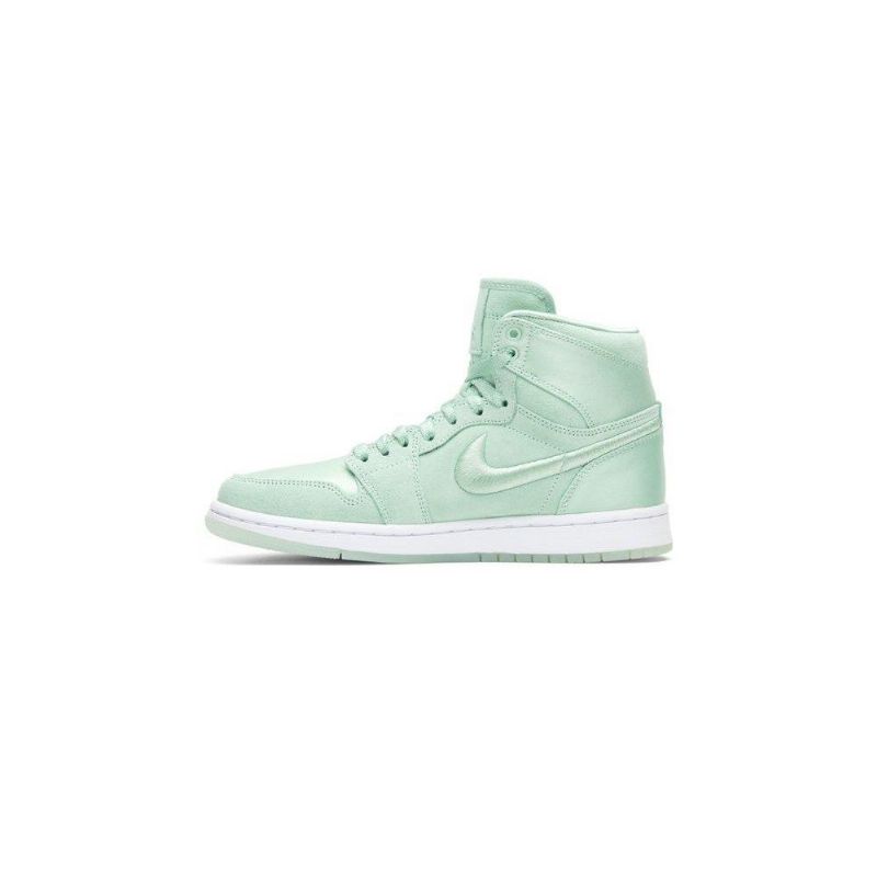 Air Jordan 1 Retro High Grøn Hvid Sko Dame
