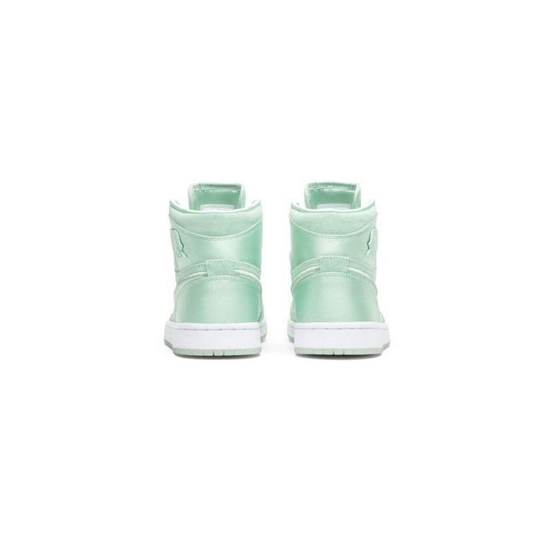 Air Jordan 1 Retro High Grøn Hvid Sko Dame