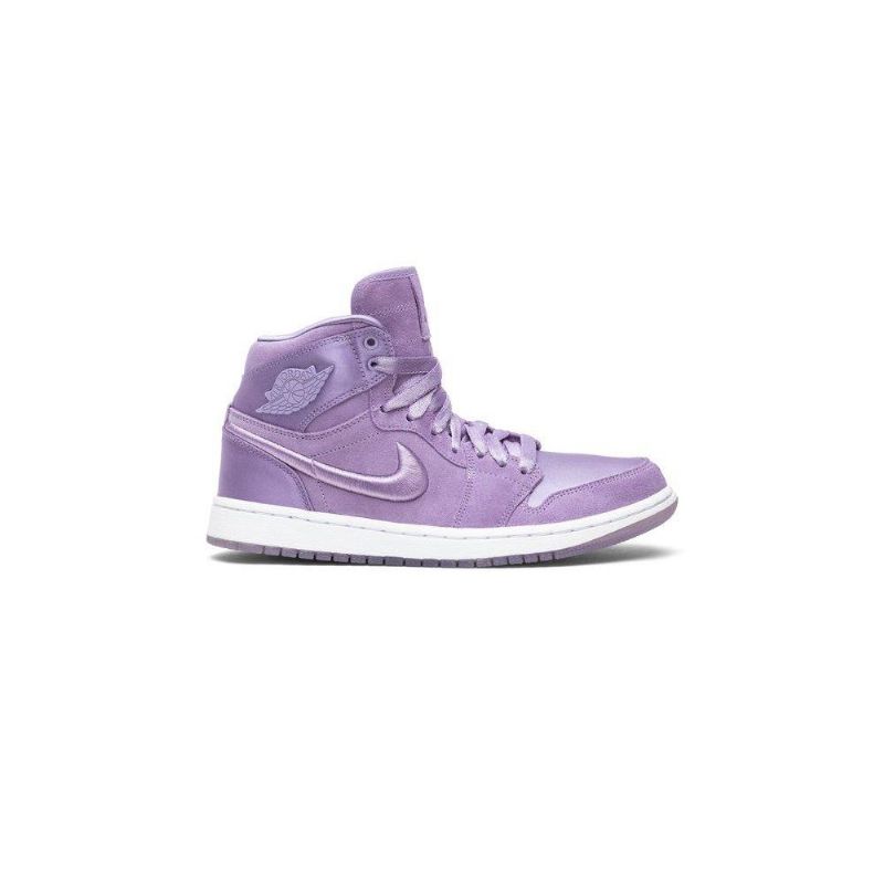 Air Jordan 1 Retro High Lilla Hvid Sko Dame