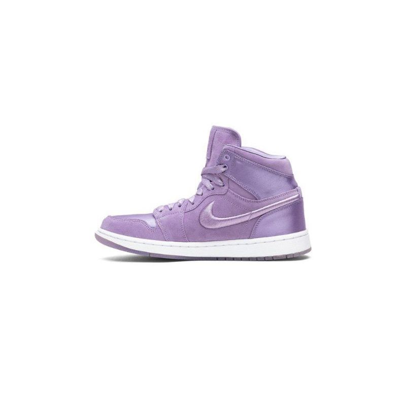 Air Jordan 1 Retro High Lilla Hvid Sko Dame